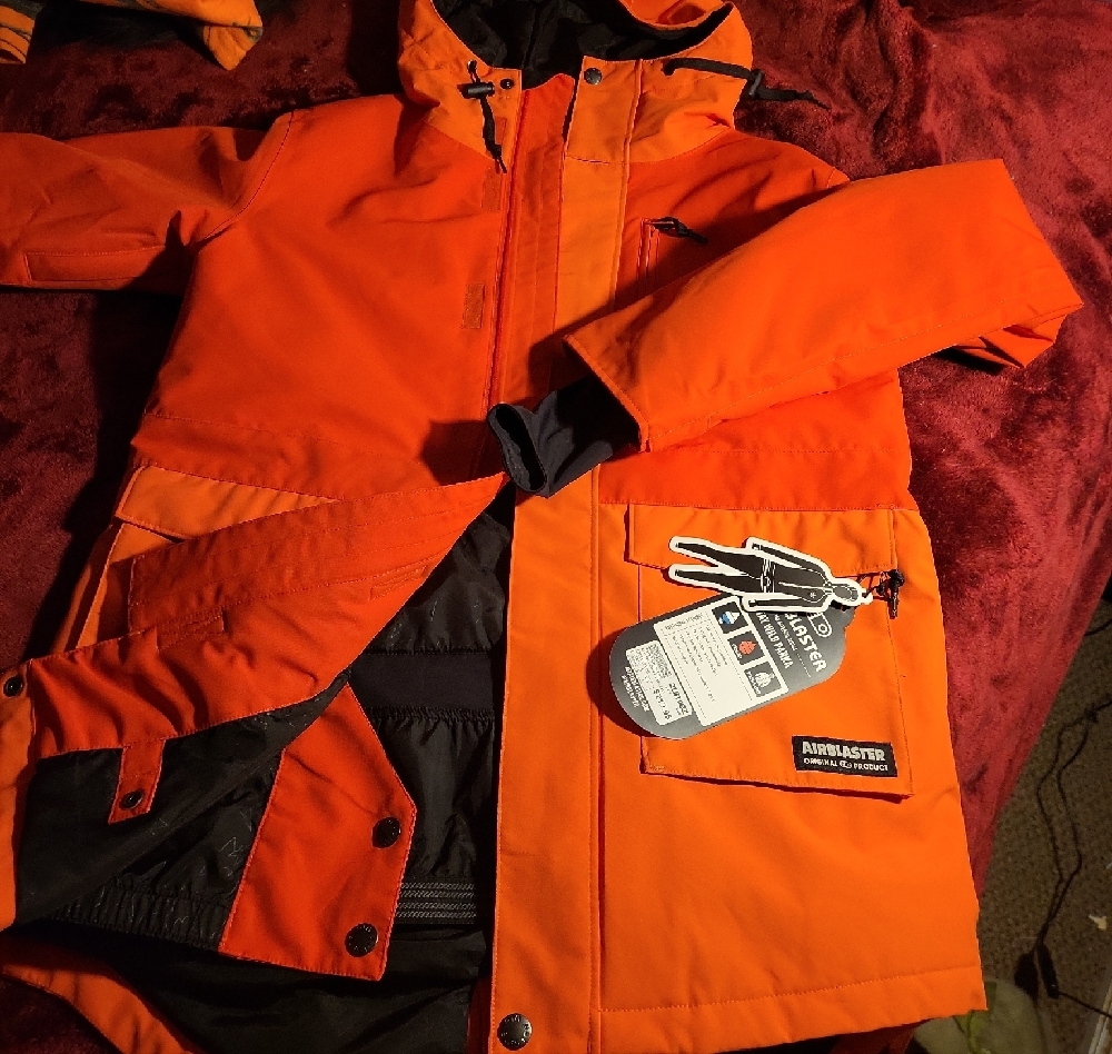 Airblaster Lava Parka Stay Wild! 10k WARMEST! SNOWBOARD/SKI BLASTER LONG☆LARGE☆